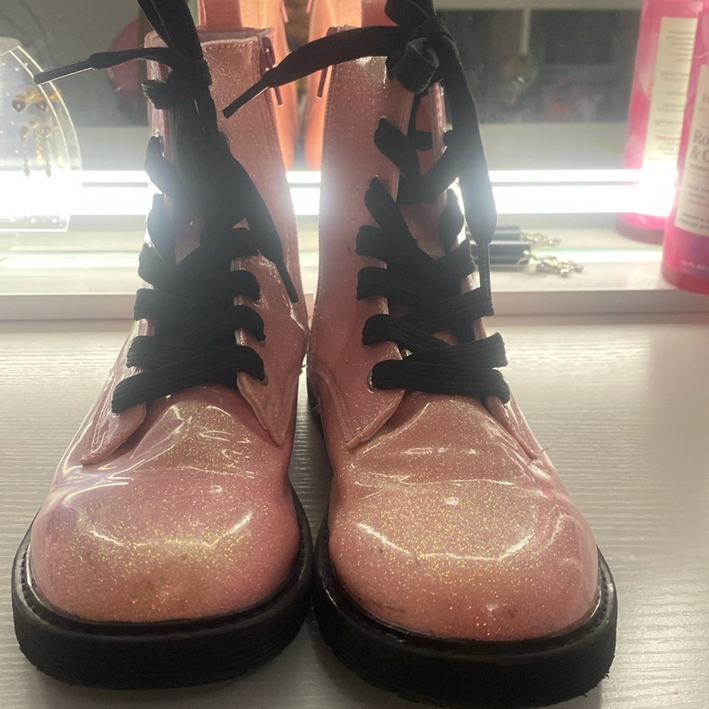 Pink sparkly there a bouts size 6